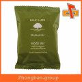 Back side seal composite material little soap bar plastic packaging bag